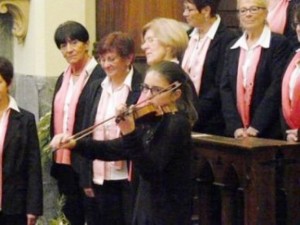 Camille Simms et le Choeur des Ecrins